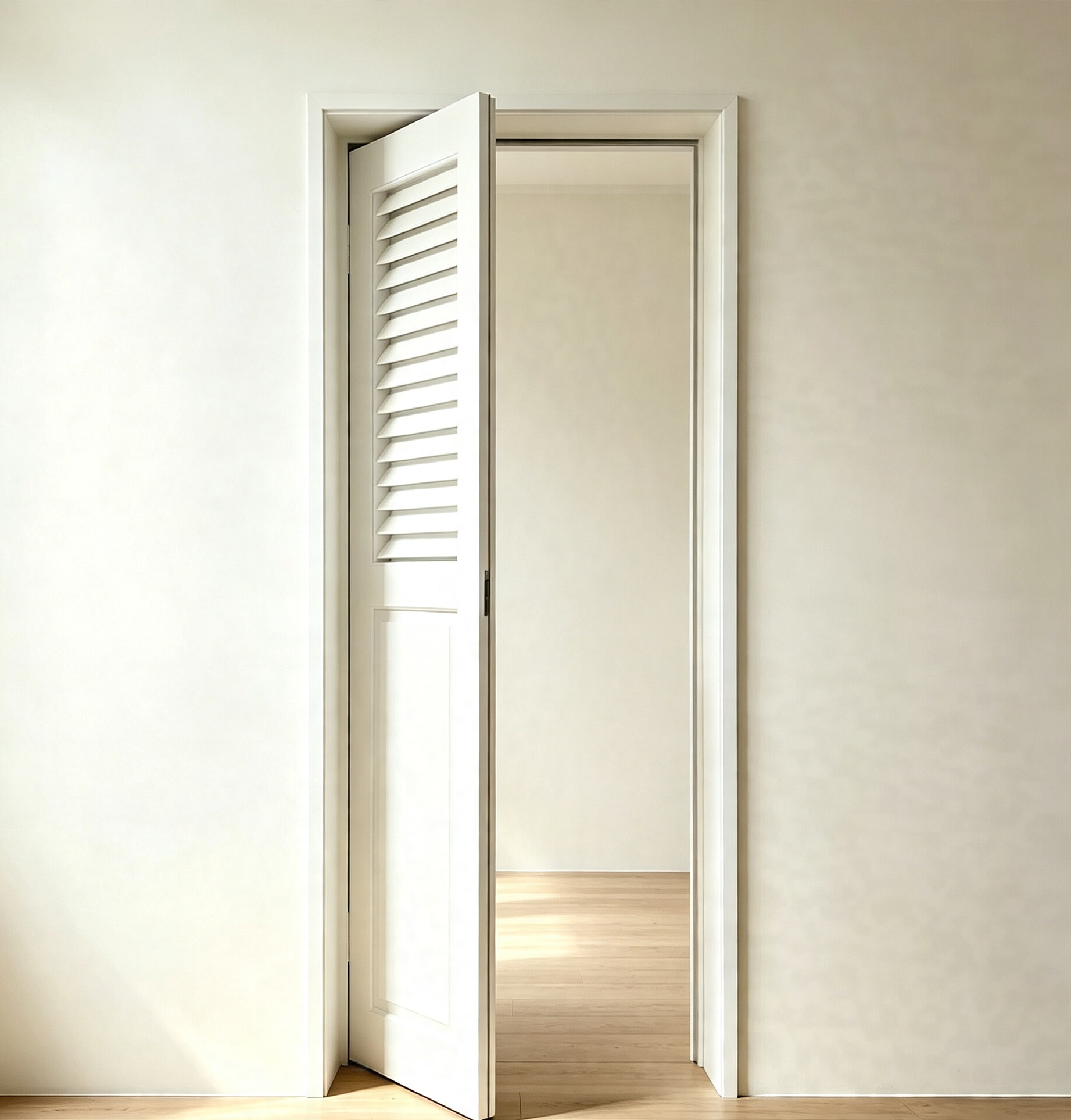 Paulownia Wood Full-Height Shutter for Door