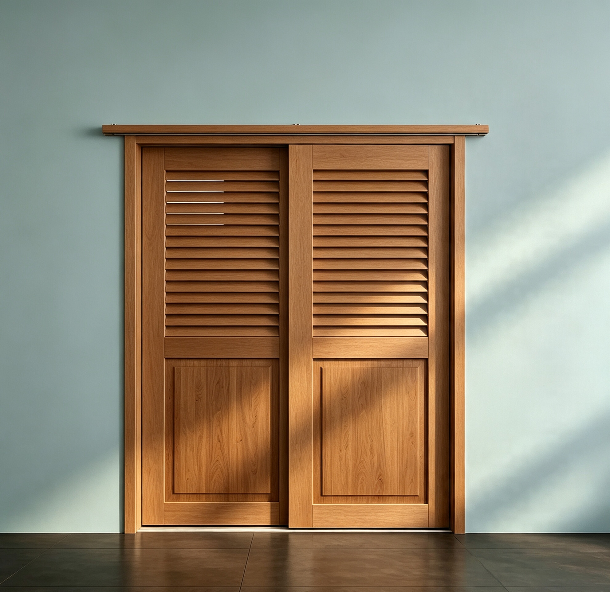 PVC Sliding Shutter for Door