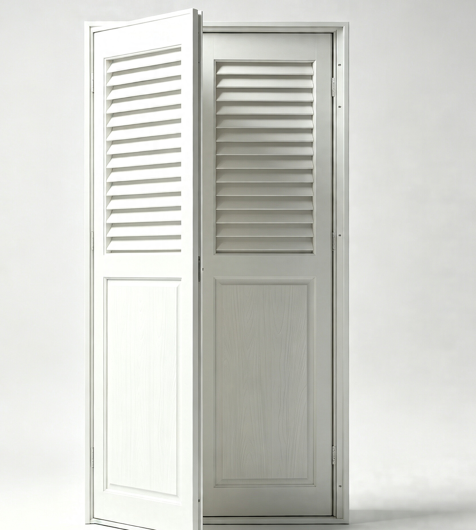 Aluminum Alloy Full-Height Shutter for Door