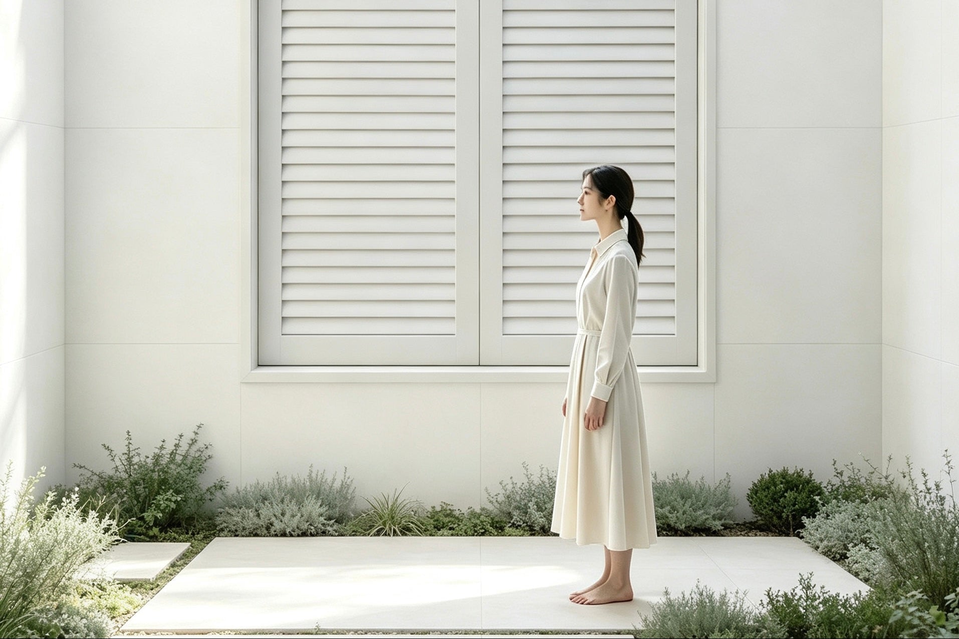 Aluminium Alloy Full Height Window Shutter