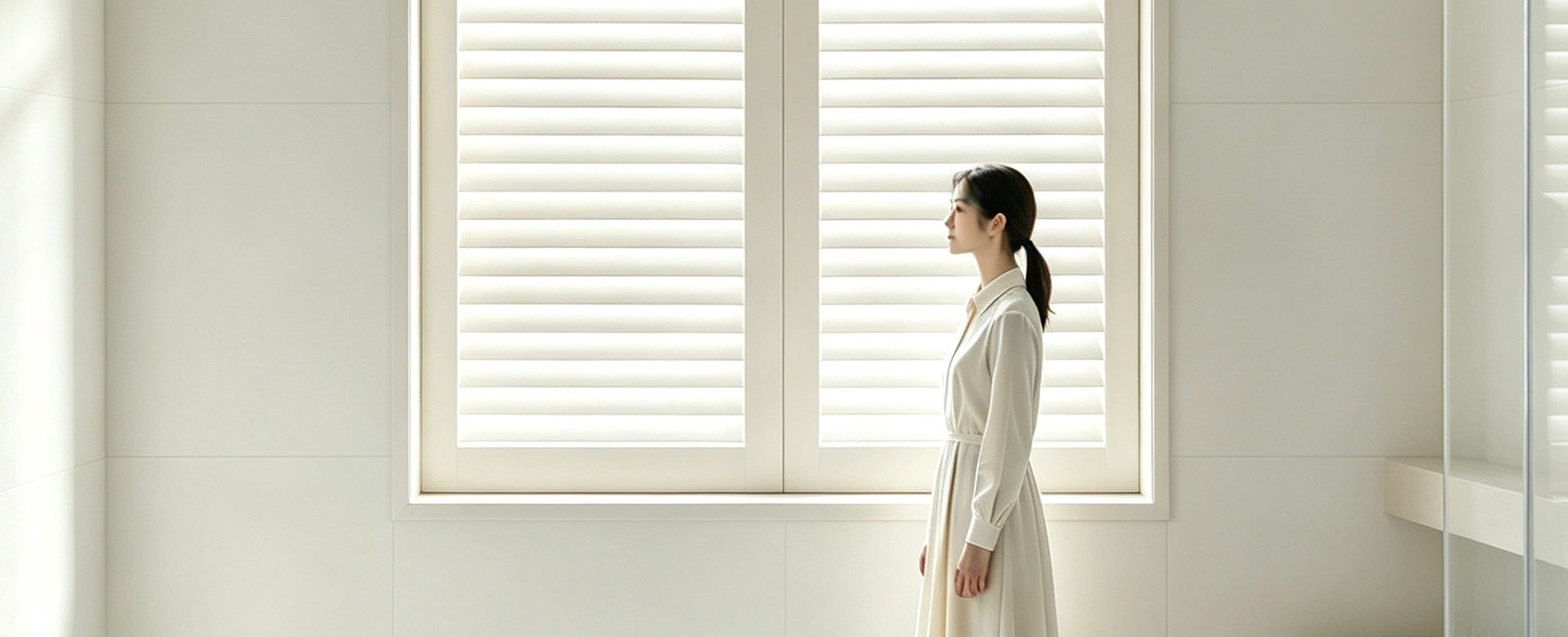 PVC Full Height Window Shutter