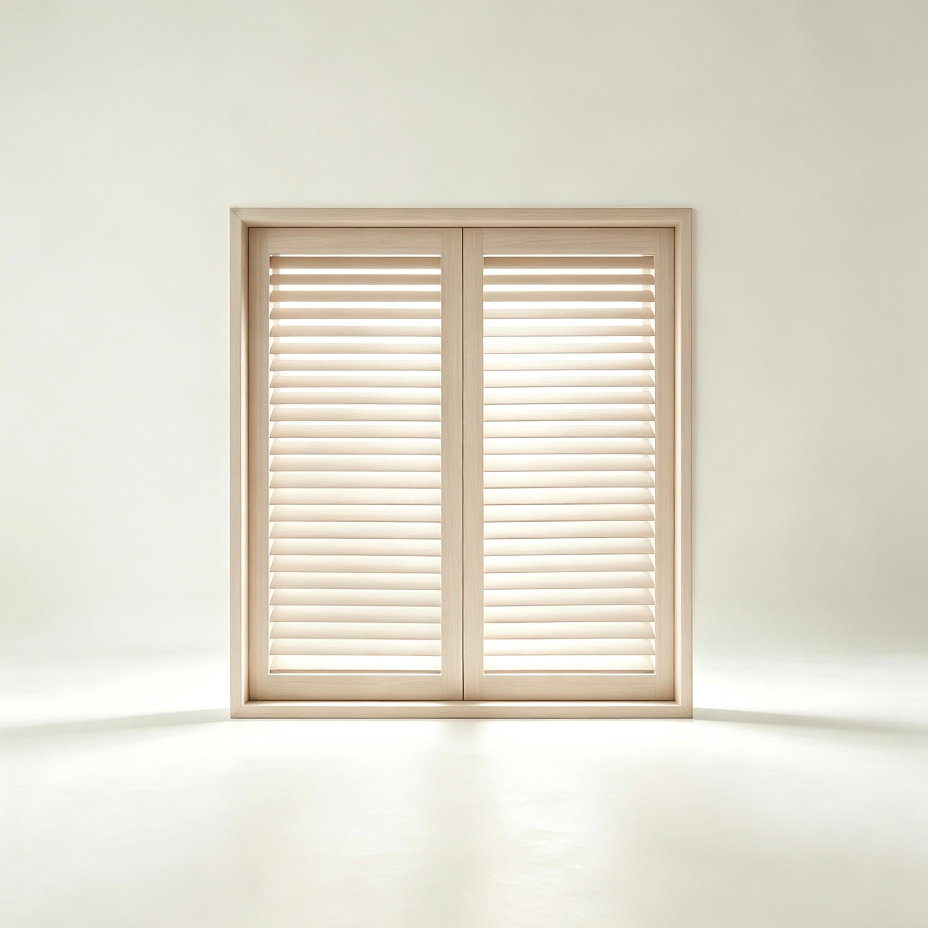 Paulownia Wood Full Height Window Shutter