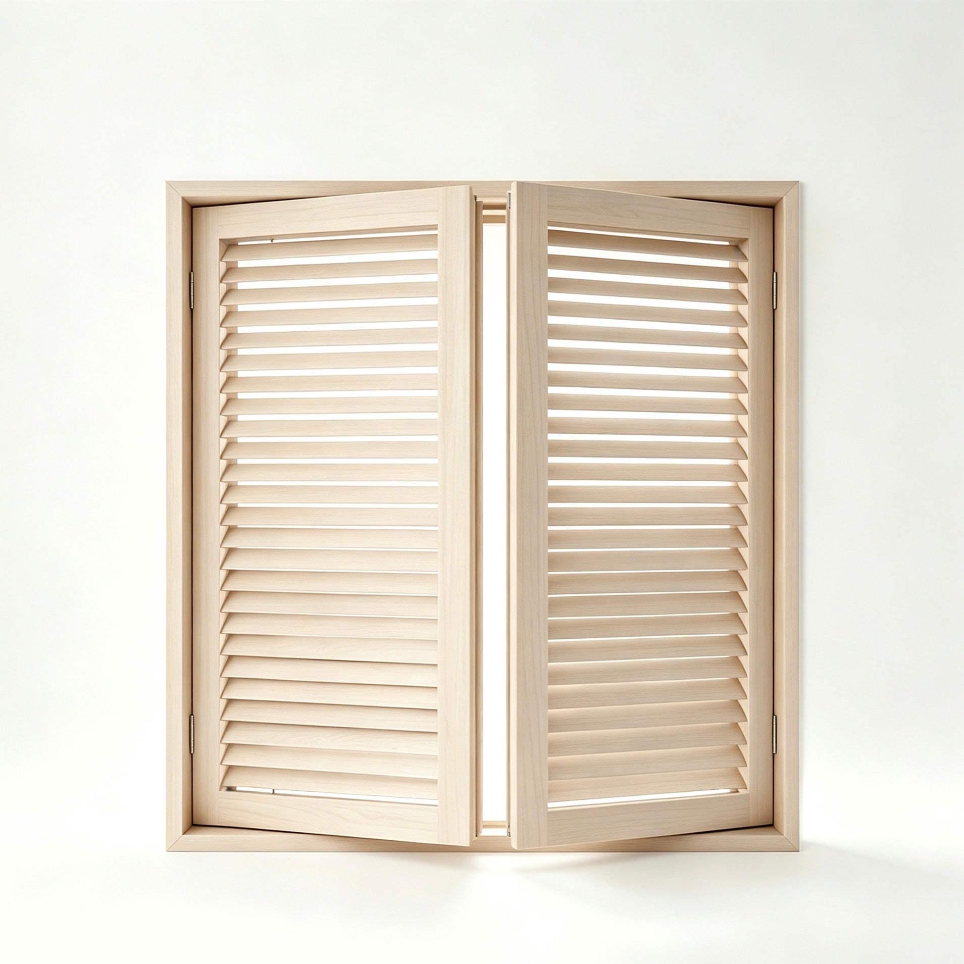 Paulownia Wood Full Height Window Shutter