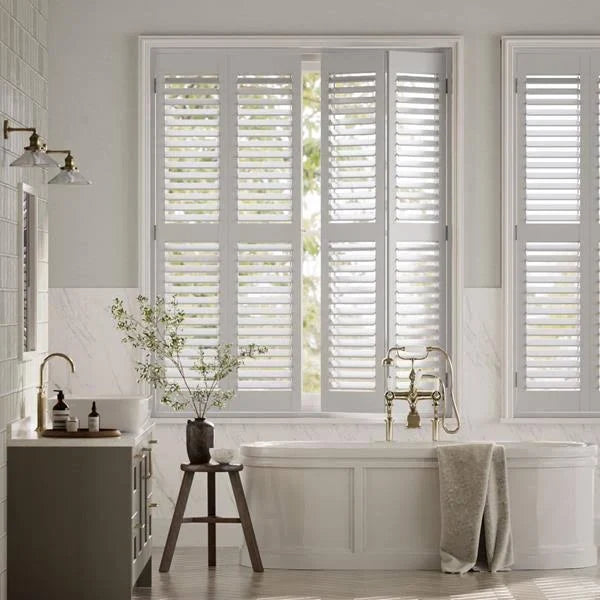 Oak Wood Folding Shutter for Window