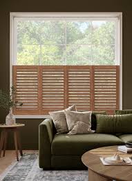 Oak Wood Cafe Shutter for Window