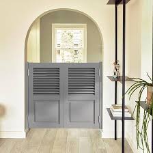 Basswood Cafe Shutter for Door
