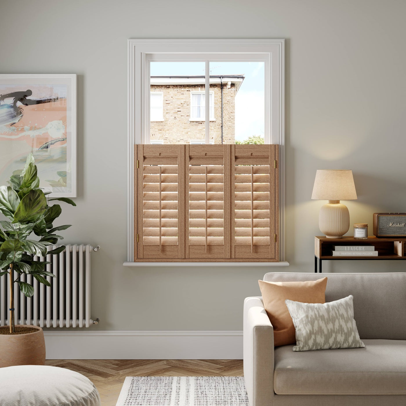 Cafe Window Shutters